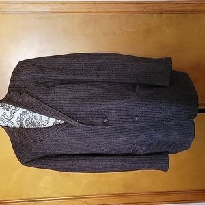 Vintage Gentry Gray Wool Blazer